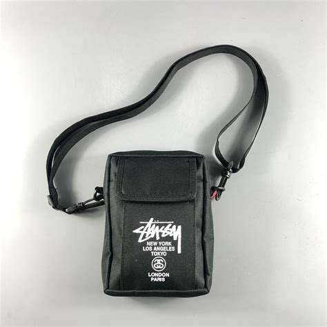 fake stussy sling bag|is stussy real.